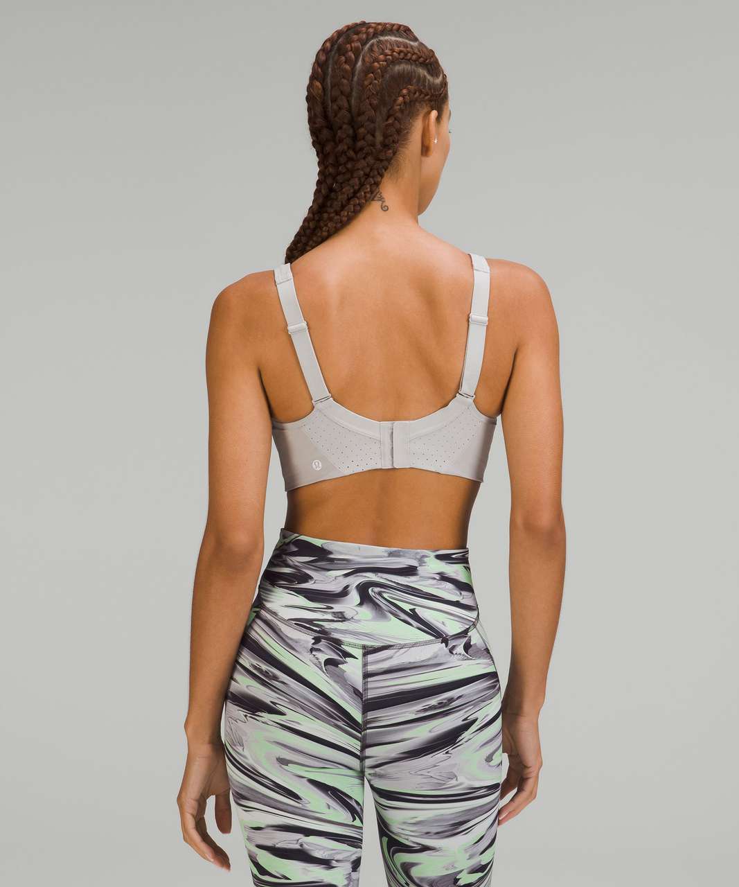 Lululemon Run Times Bra *High Support, B–G Cups - Seal Grey