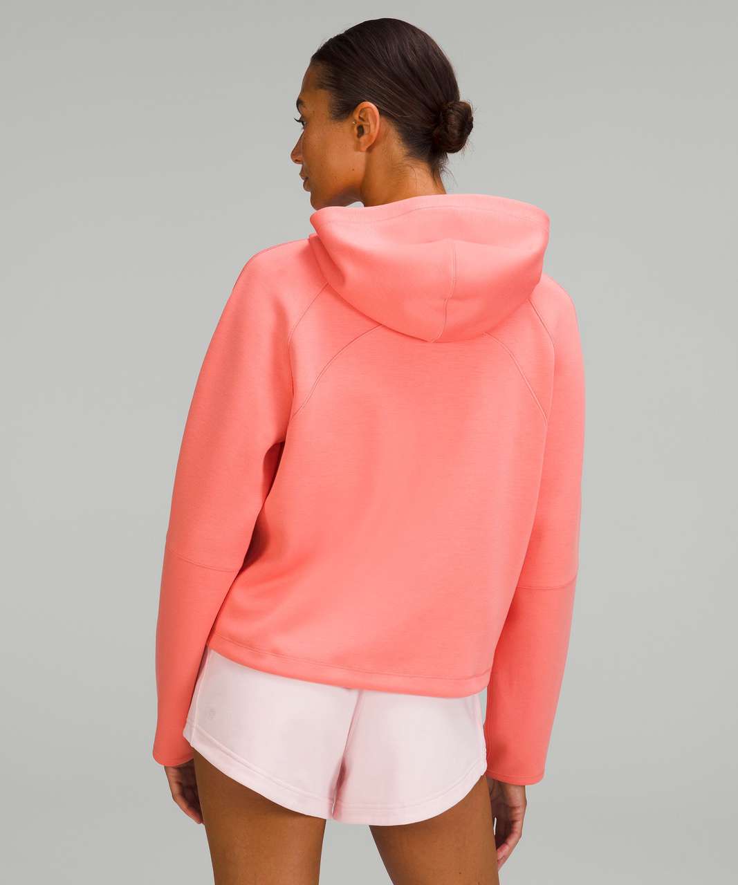 Lululemon AirWrap Modal Pullover Hoodie - Raspberry Cream