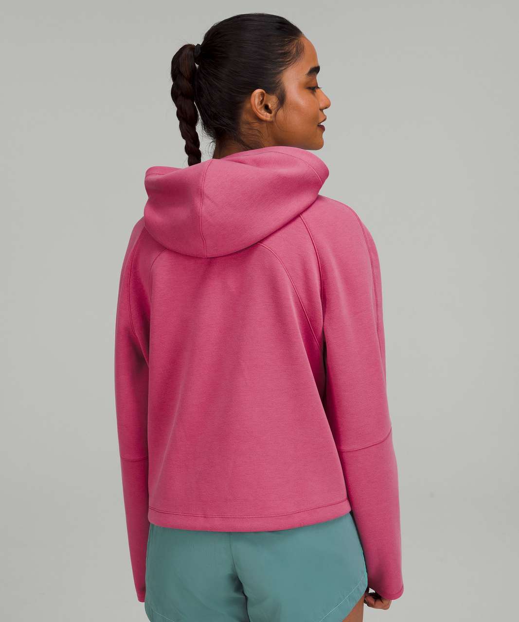 Lululemon AirWrap Modal Pullover Hoodie - Pink Lychee