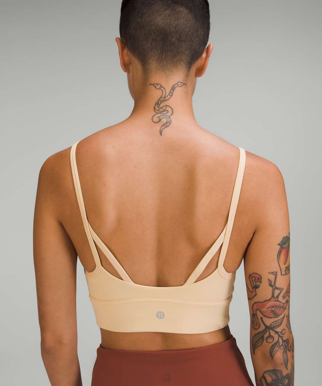 Lululemon Nulu Front-Gather Yoga Bra *Light Support, B/C Cup - Prosecco