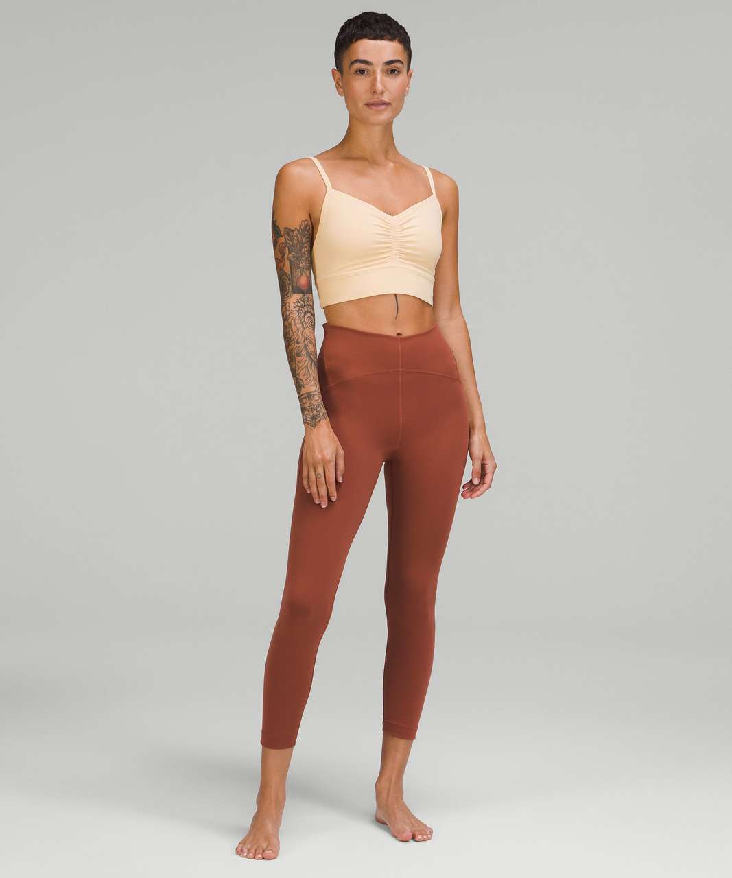 Lululemon BNWT Nulu Cross-Front Yoga Bra / Free to Be Serene Cross