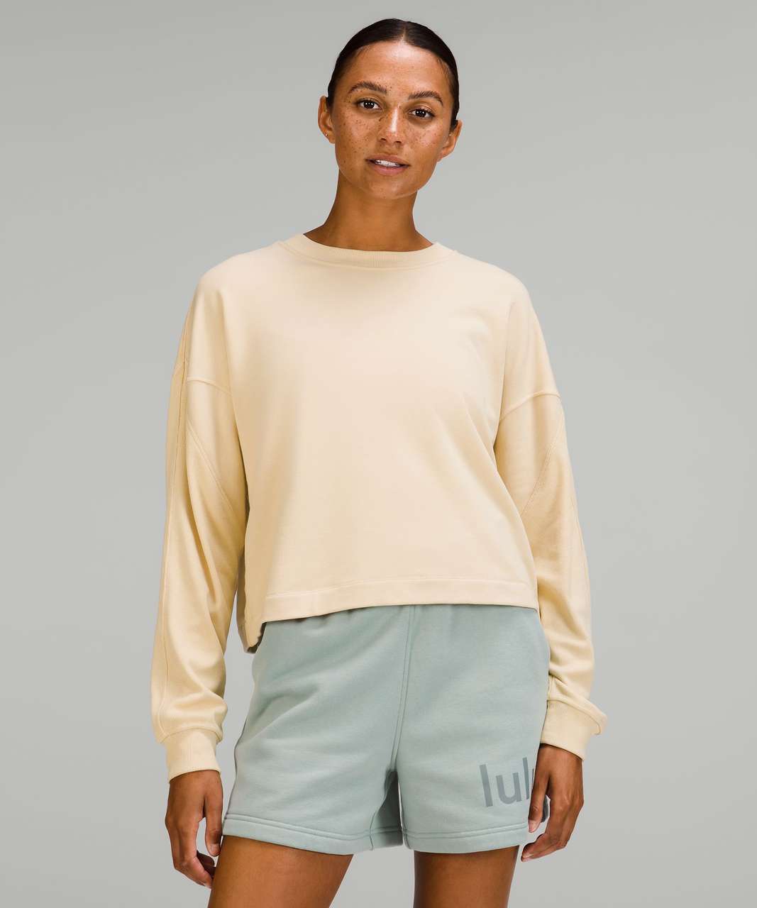 Lululemon Modal Fleece Pullover - Prosecco