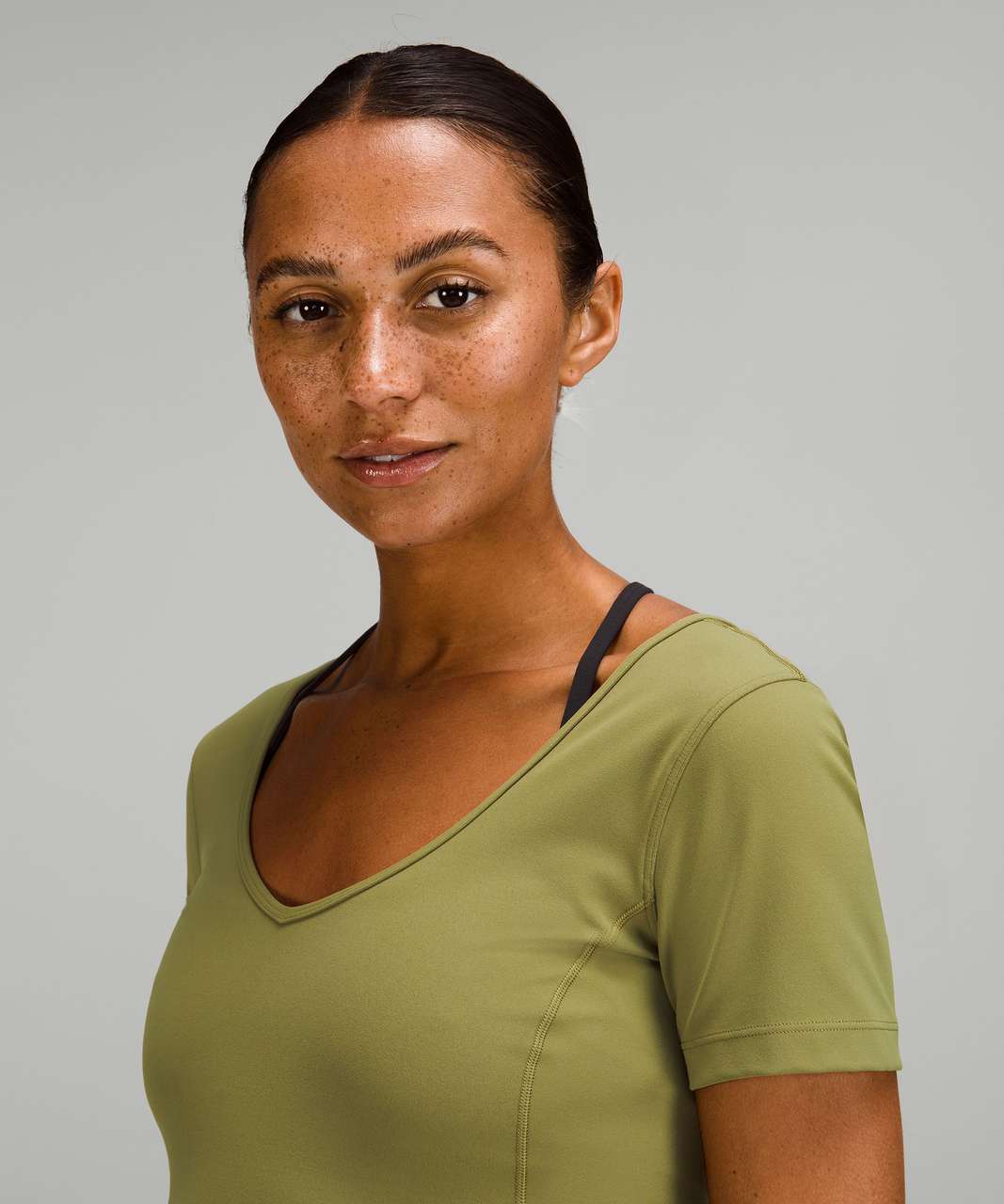 Lululemon Align Mesh T-Shirt *Special Edition - Bronze Green