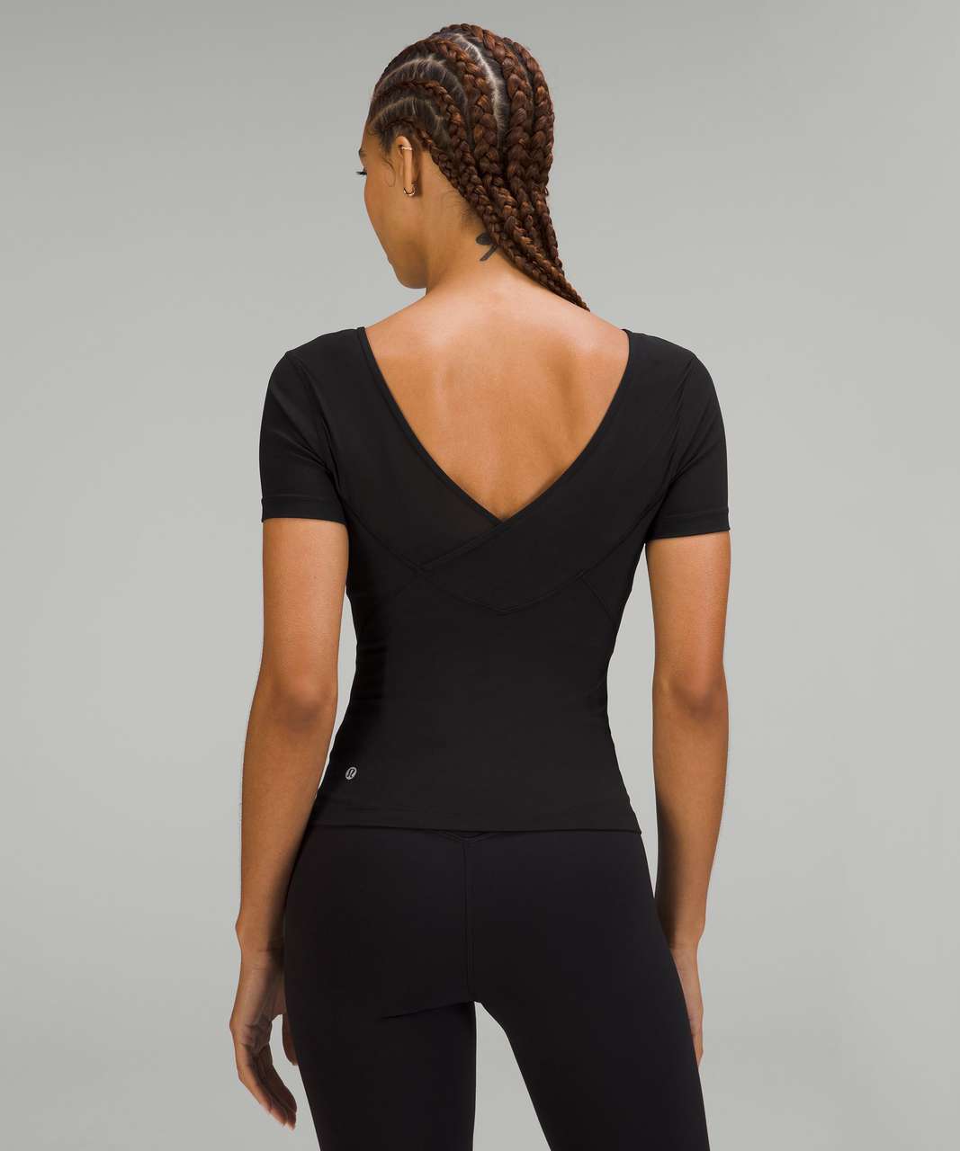 Lululemon Align T-shirt - Black - lulu fanatics