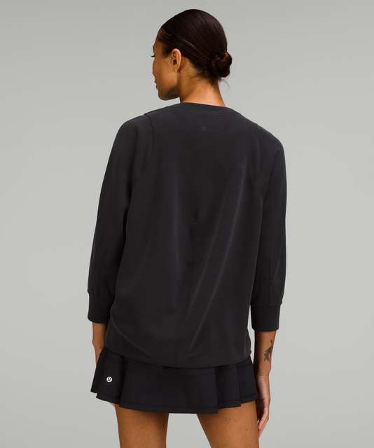 Lululemon Softstreme Perfectly Oversized Cropped Crew - Retail