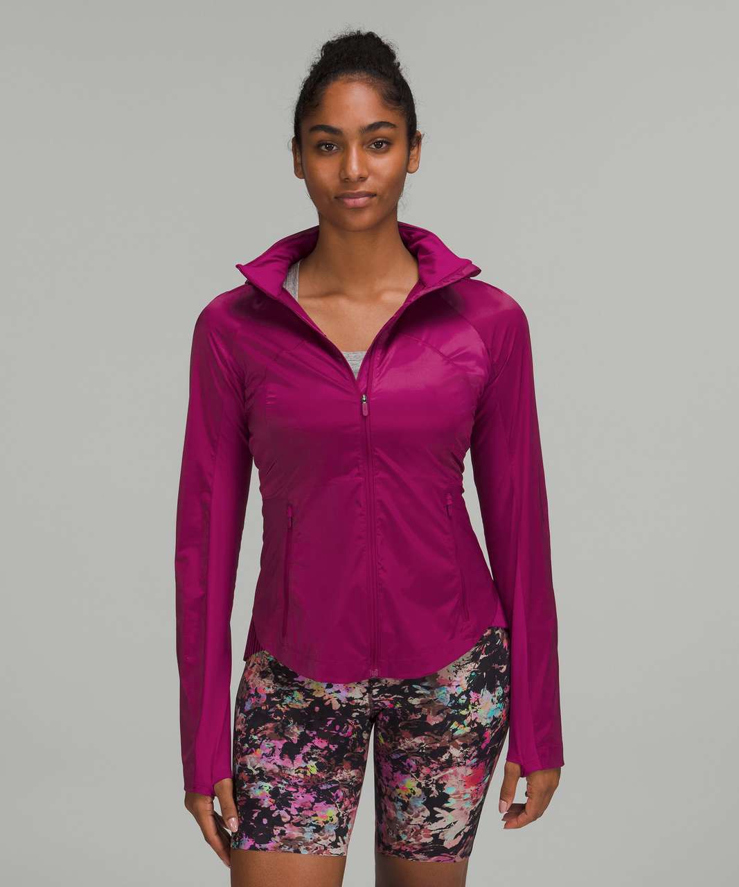 Lululemon Goal Smasher Jacket - Magenta Purple - lulu fanatics