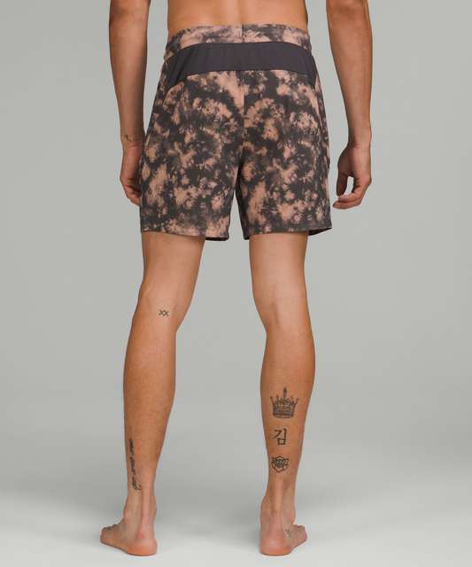 Lululemon Balancer Short 6*Everlux - Heathered Dark Olive - lulu fanatics