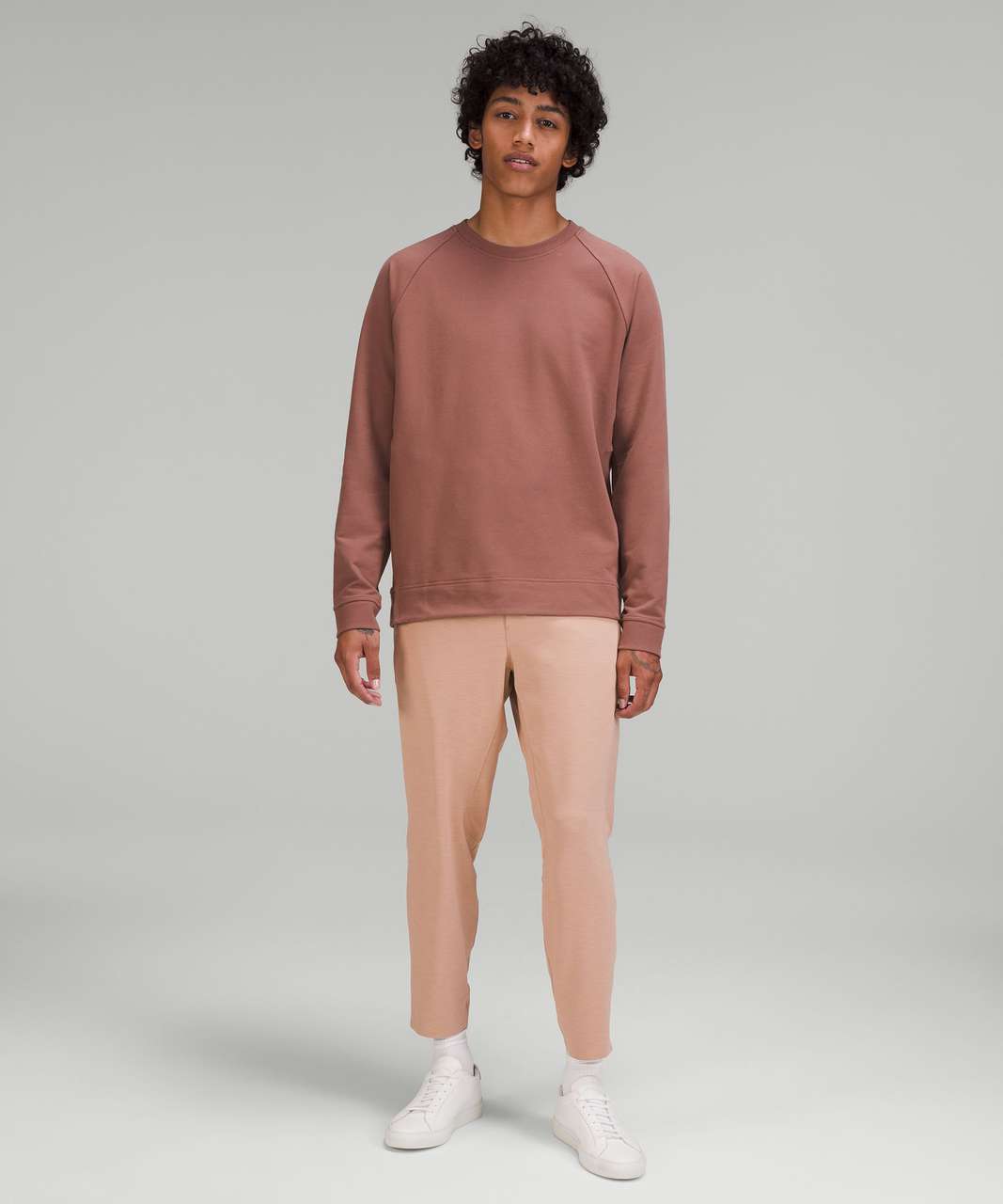 Lululemon City Sweat Crew - Pink Taupe - lulu fanatics