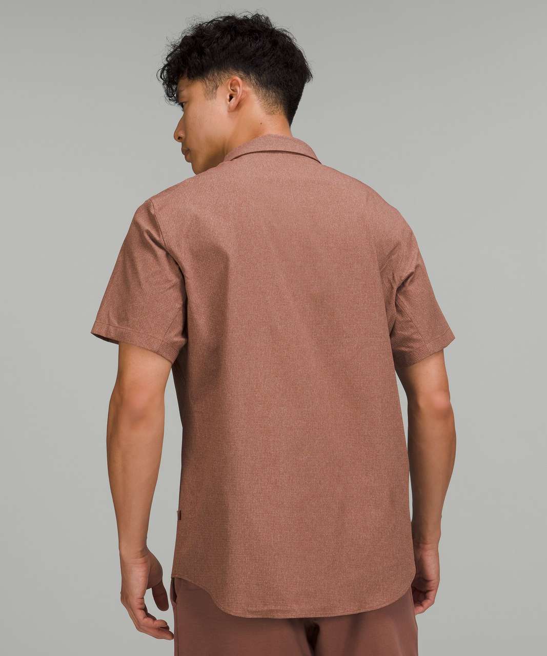 Lululemon Always Agile Short Sleeve Shirt In Tidal Dye Desert Sun Date  Brown