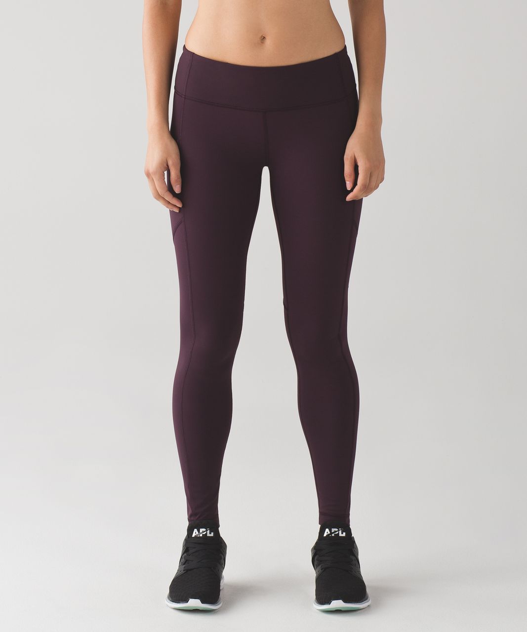 LULULEMON INSPIRE TIGHT II 6 FLORAL SPORT MULTI BLACK INSPIRE CROP MESH  SPEED