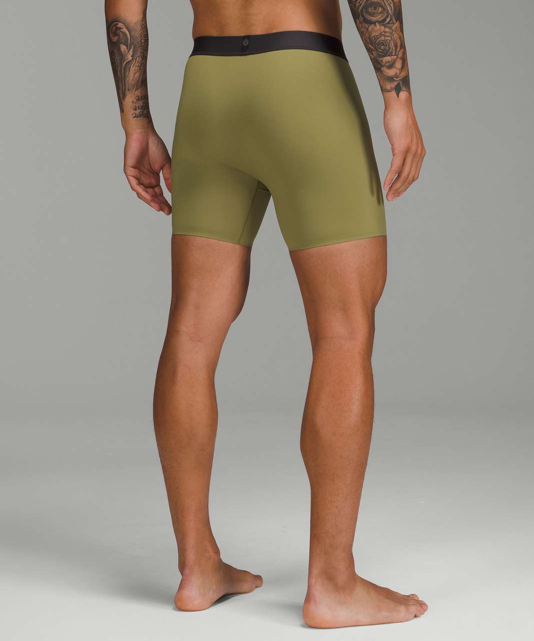 Lululemon Built to Move Boxer 5" 3 Pack - Graphite Grey / Bronze Green / Halftone Camo Mini Breeze Blue Graphite Grey