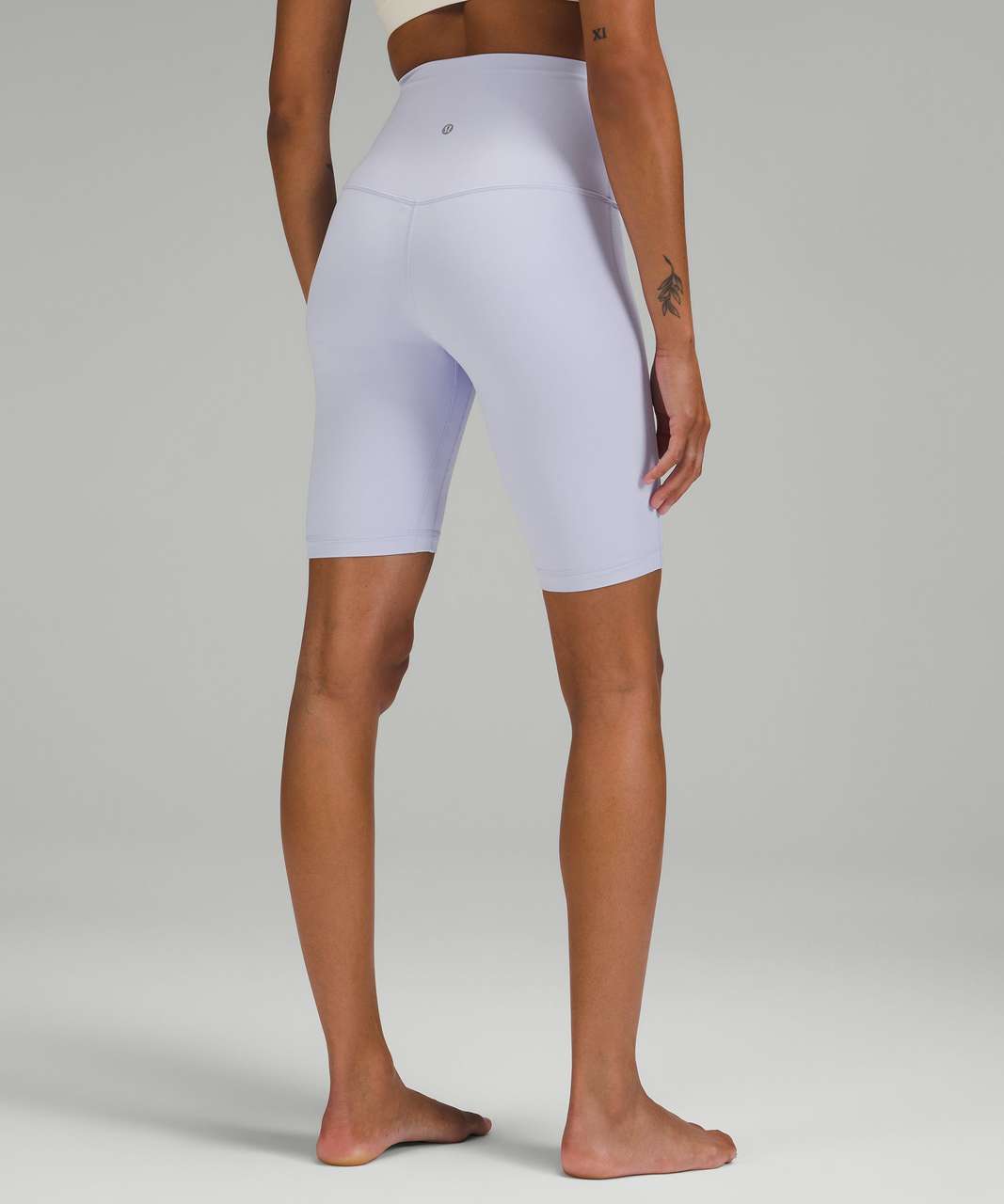 Lululemon Align Super-High-Rise Short 10 - Pastel Blue - lulu fanatics