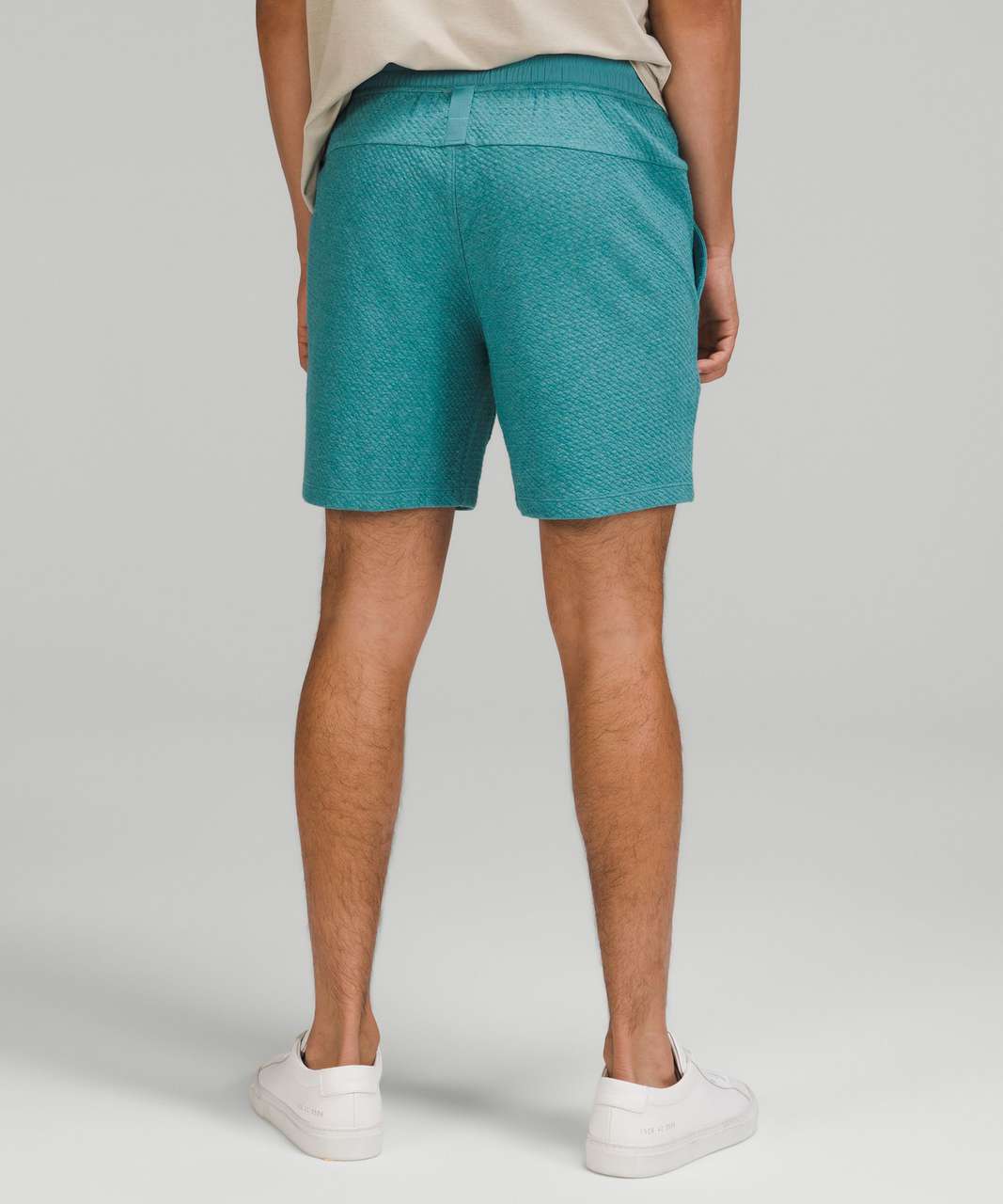 Lululemon At Ease Short 7" - Heathered Crest  / Black