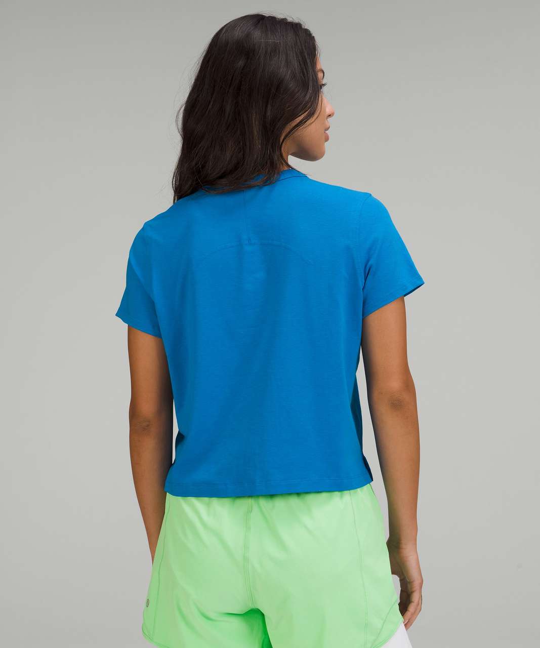 Lululemon Classic-Fit Cotton-Blend T-Shirt - Poolside