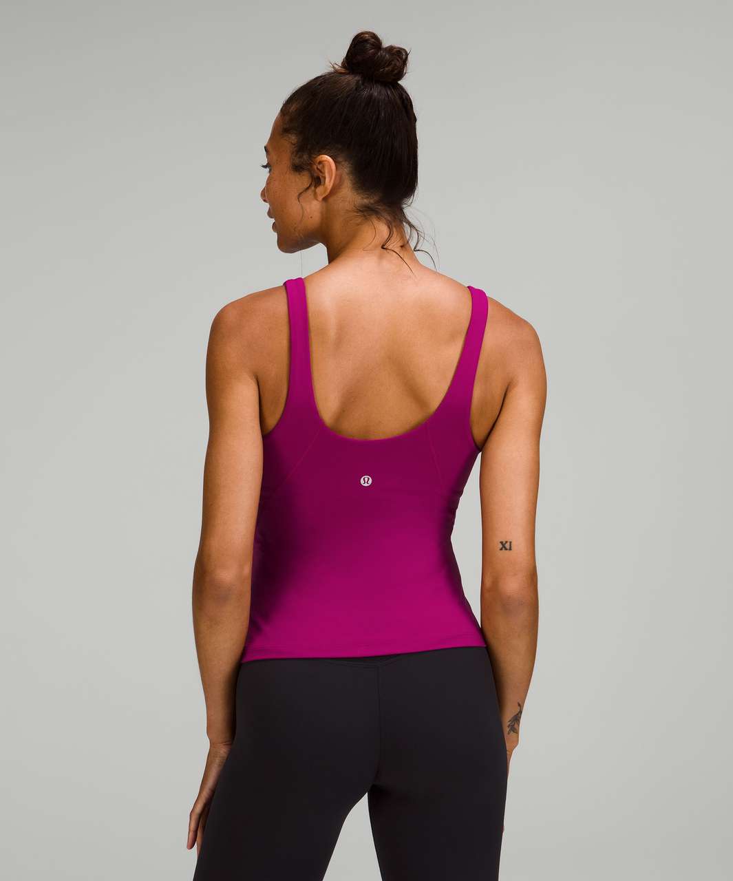 Lululemon Instill Tank Size 6 A/B cup Magenta Purple MGPR 25459