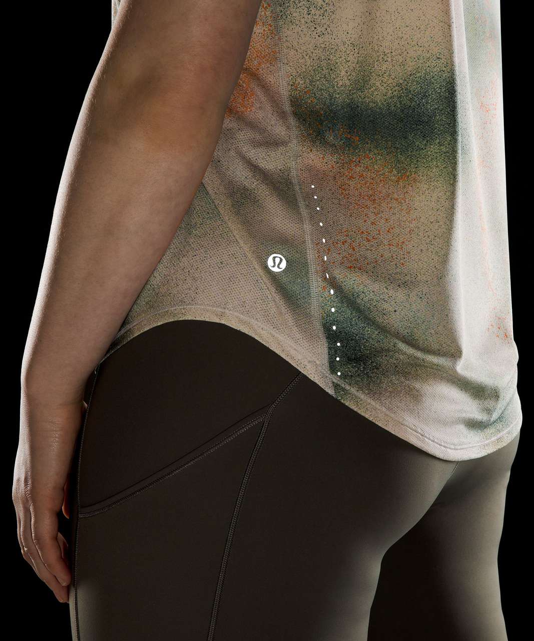 Lululemon Twist & Train Short Sleeve - Dark Chrome - lulu fanatics