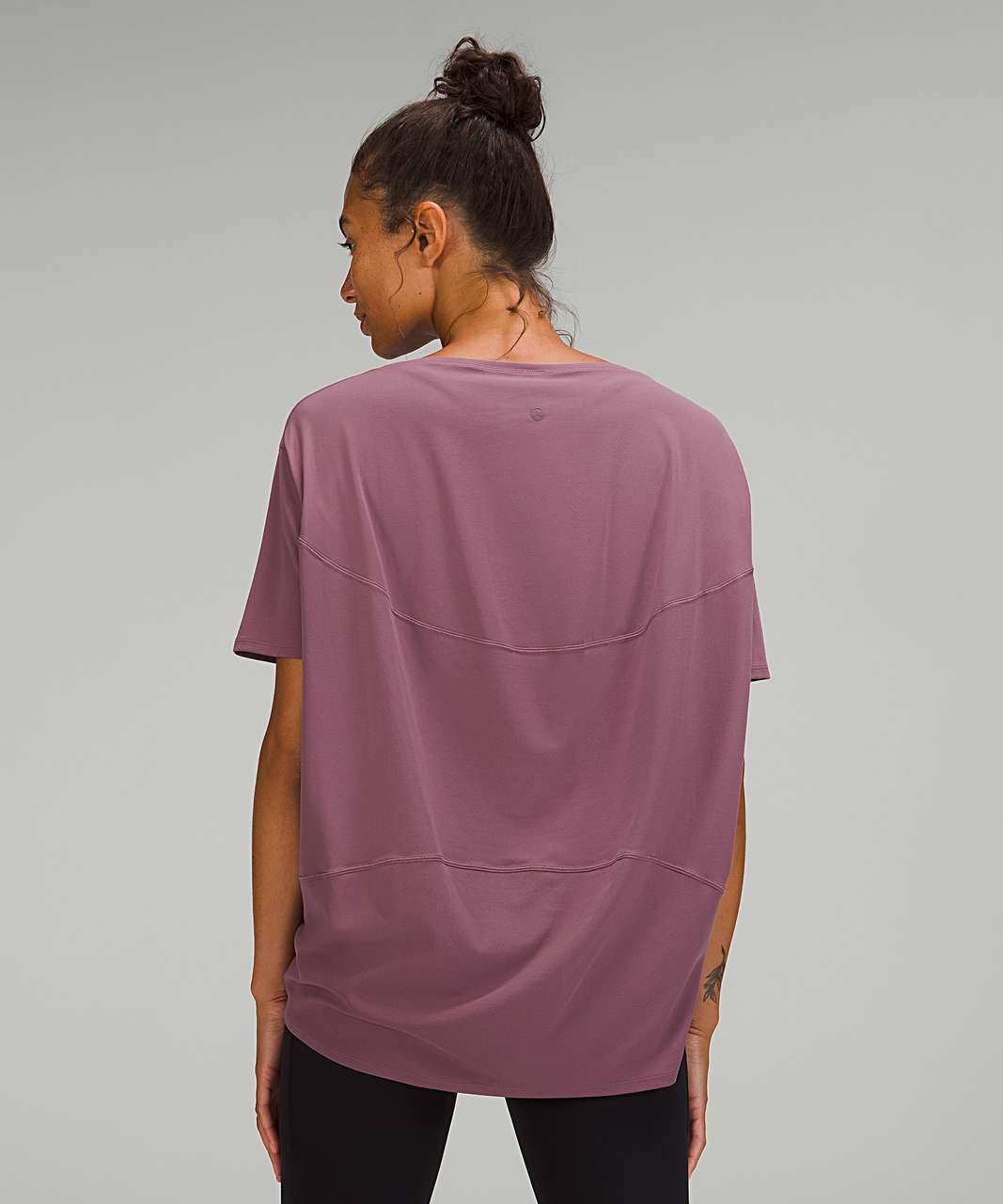 Lululemon Back in Action Short Sleeve T-Shirt *Nulu - Vintage Plum