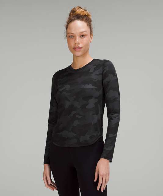 Lululemon High-Neck Running and Training Long Sleeve Shirt - Sunny