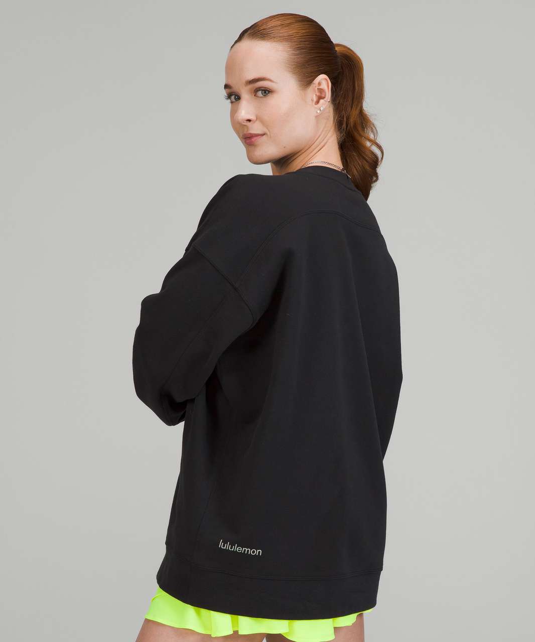 Lululemon Perfectly Oversized Crew *Pride - Black (First Release)