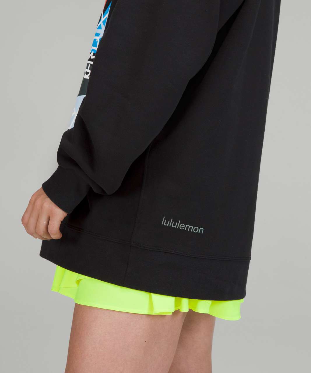 Lululemon Perfectly Oversized Crew *Pride - Black (First Release)