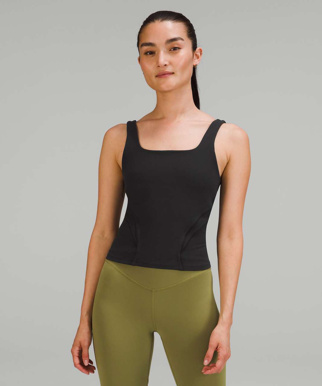 Another Lulu haul in store markdown! Nulu twist back yoga tank in