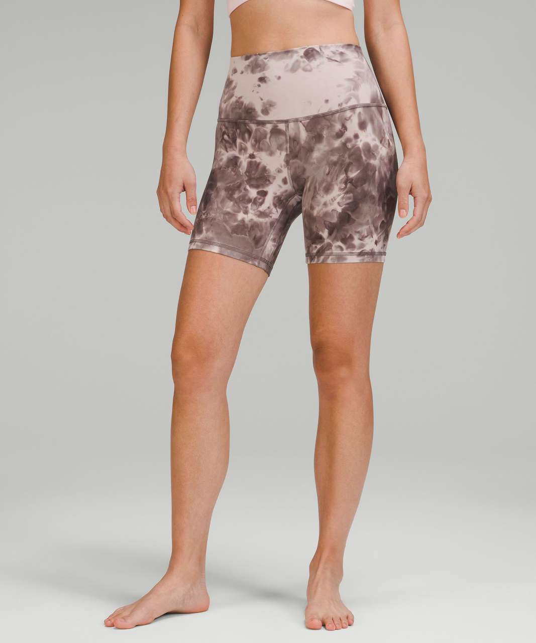 Lululemon Align High-Rise Crop 21 - Diamond Dye Mink Bery Lunar Rock  Shadow Grey - lulu fanatics