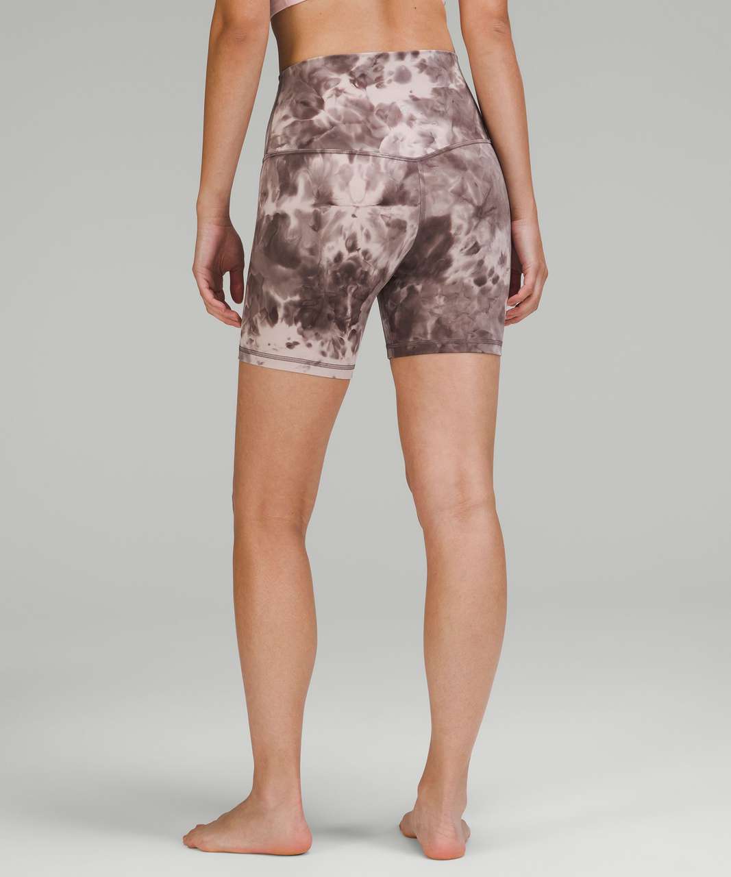 Lululemon Align High-Rise Short 6 - Diamond Dye Mink Bery Lunar Rock  Shadow Grey - lulu fanatics