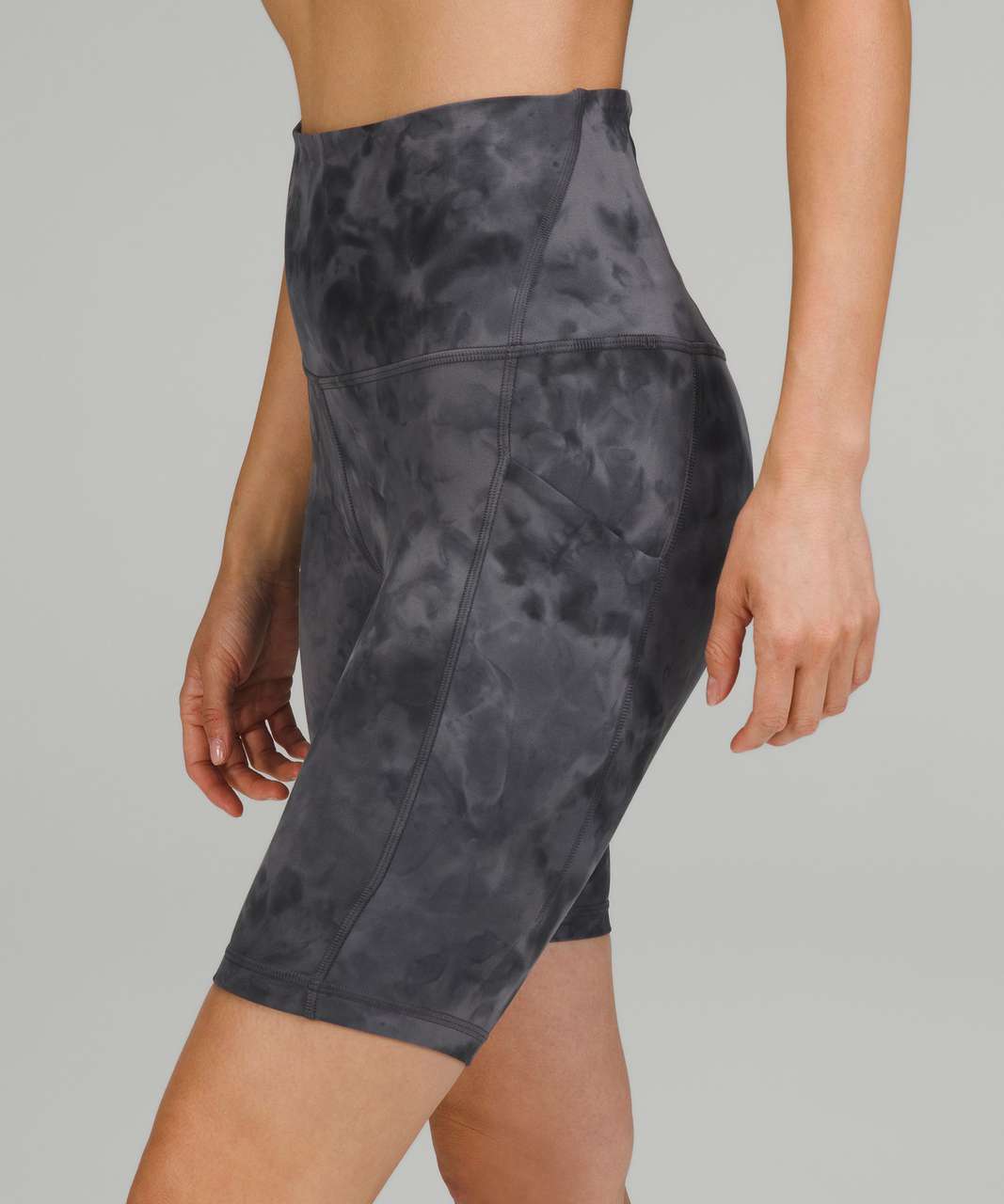 lululemon Align™ Super-High-Rise Short 10, Diamond Dye Pitch Grey  Graphite Grey