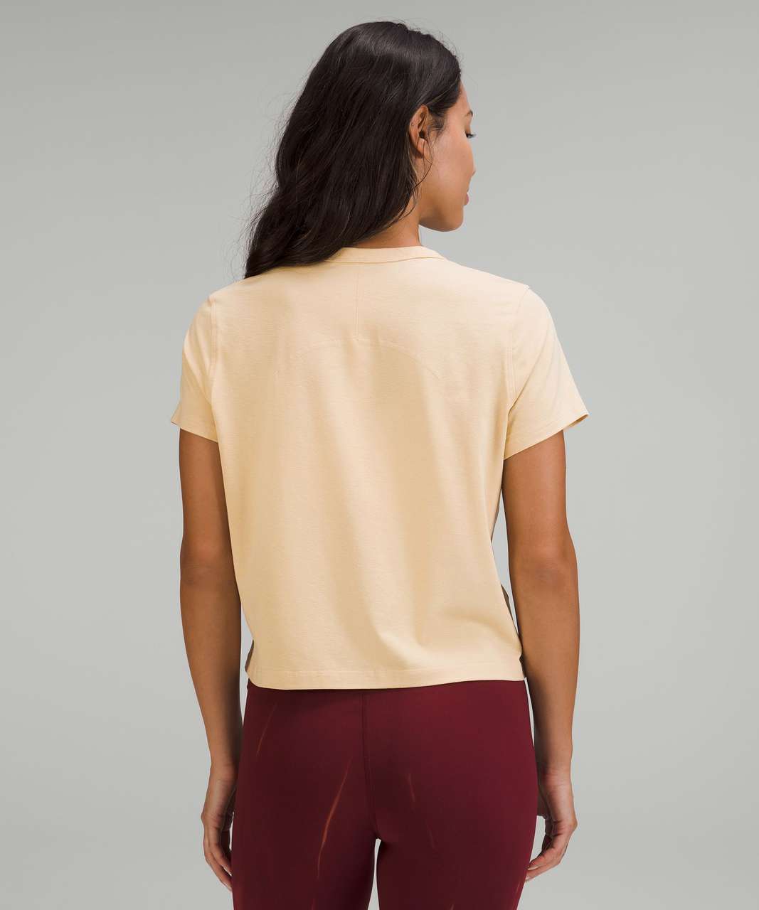 Lululemon Classic-Fit Cotton-Blend T-Shirt - Prosecco