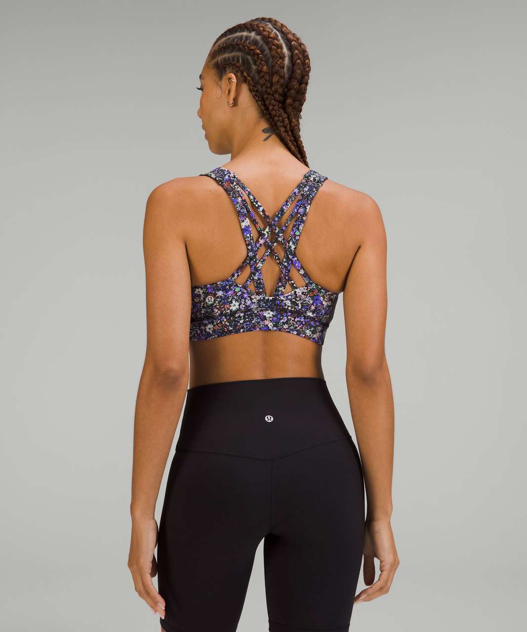 Lululemon Free to Be Elevated Bra *Light Support, DD/DDD(E) Cup - Flower  Burst Multi - lulu fanatics