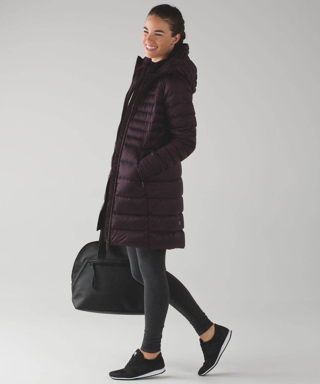 Lululemon Brave The Cold Jacket - Black Cherry