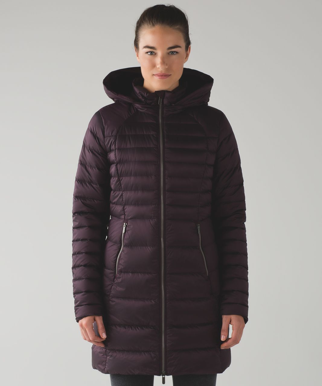 Lululemon Brave The Cold Jacket - Black Cherry