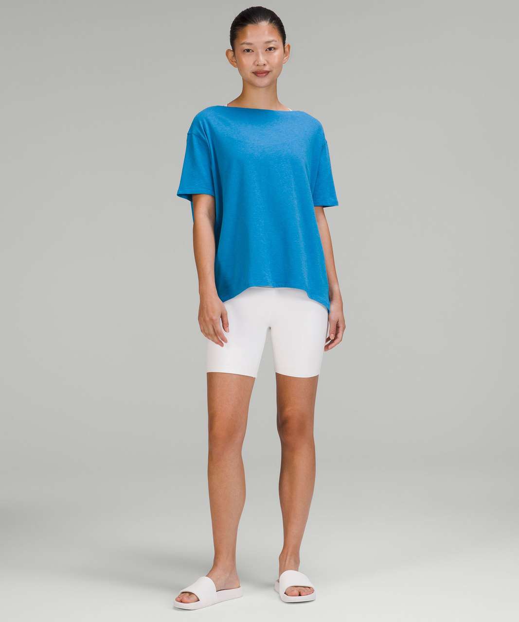 Lululemon Back in Action Short Sleeve T-Shirt - Heathered Poolside