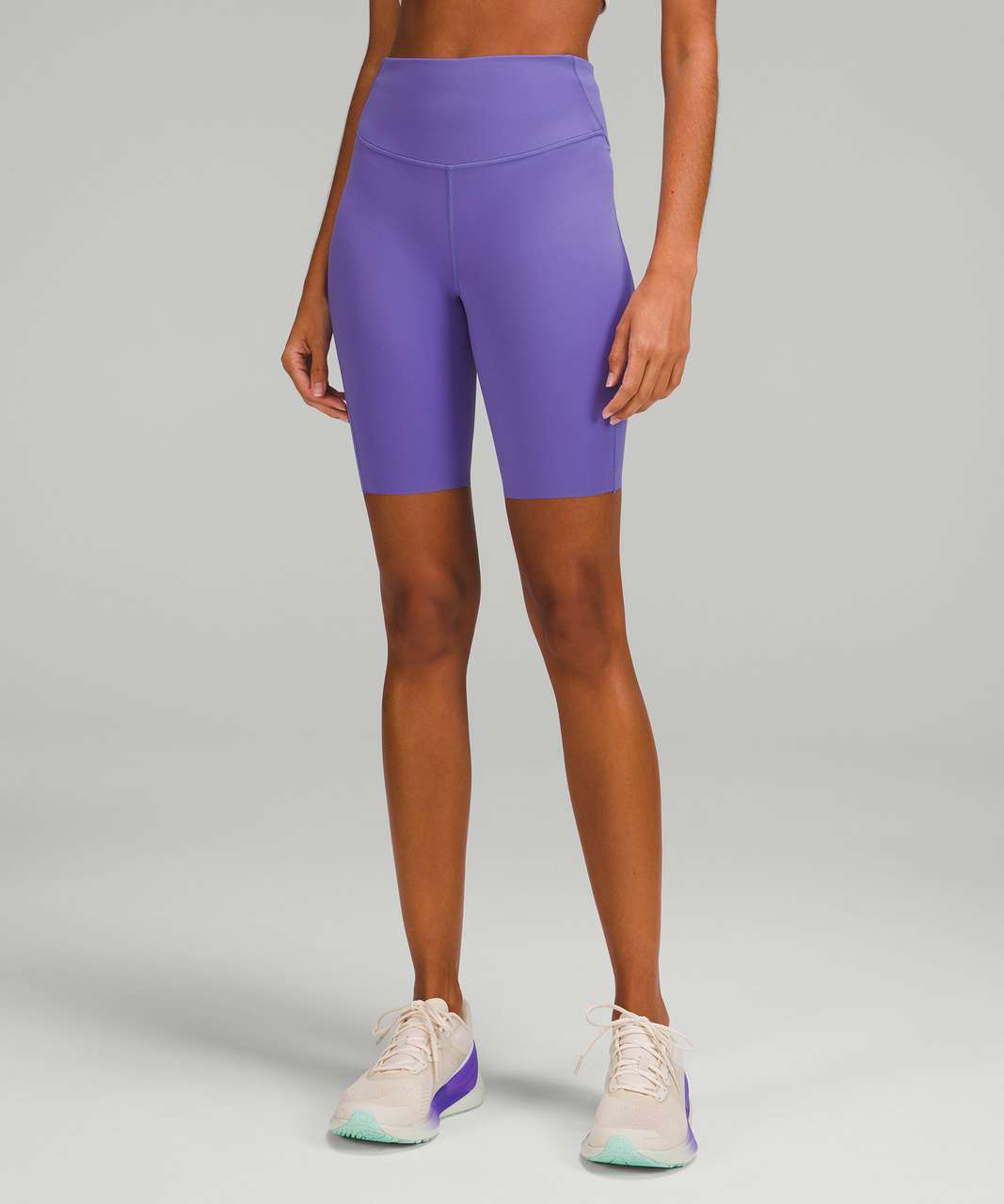 Base Pace High-Rise Short 8 *Ribbed Nulux