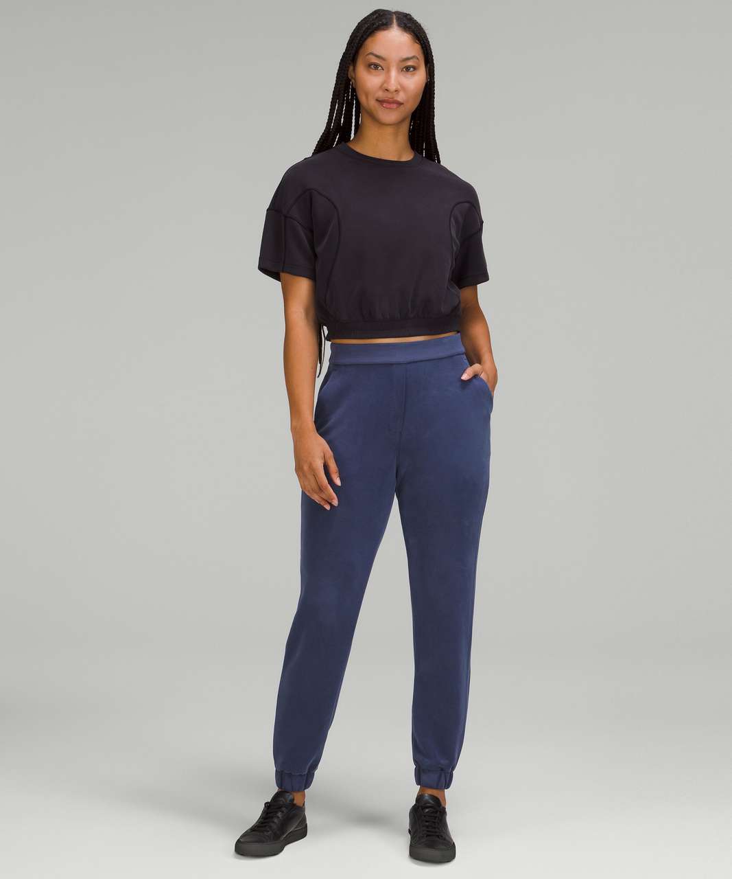 Lululemon Softstreme Relaxed High-Rise Pant - Night Sea - lulu