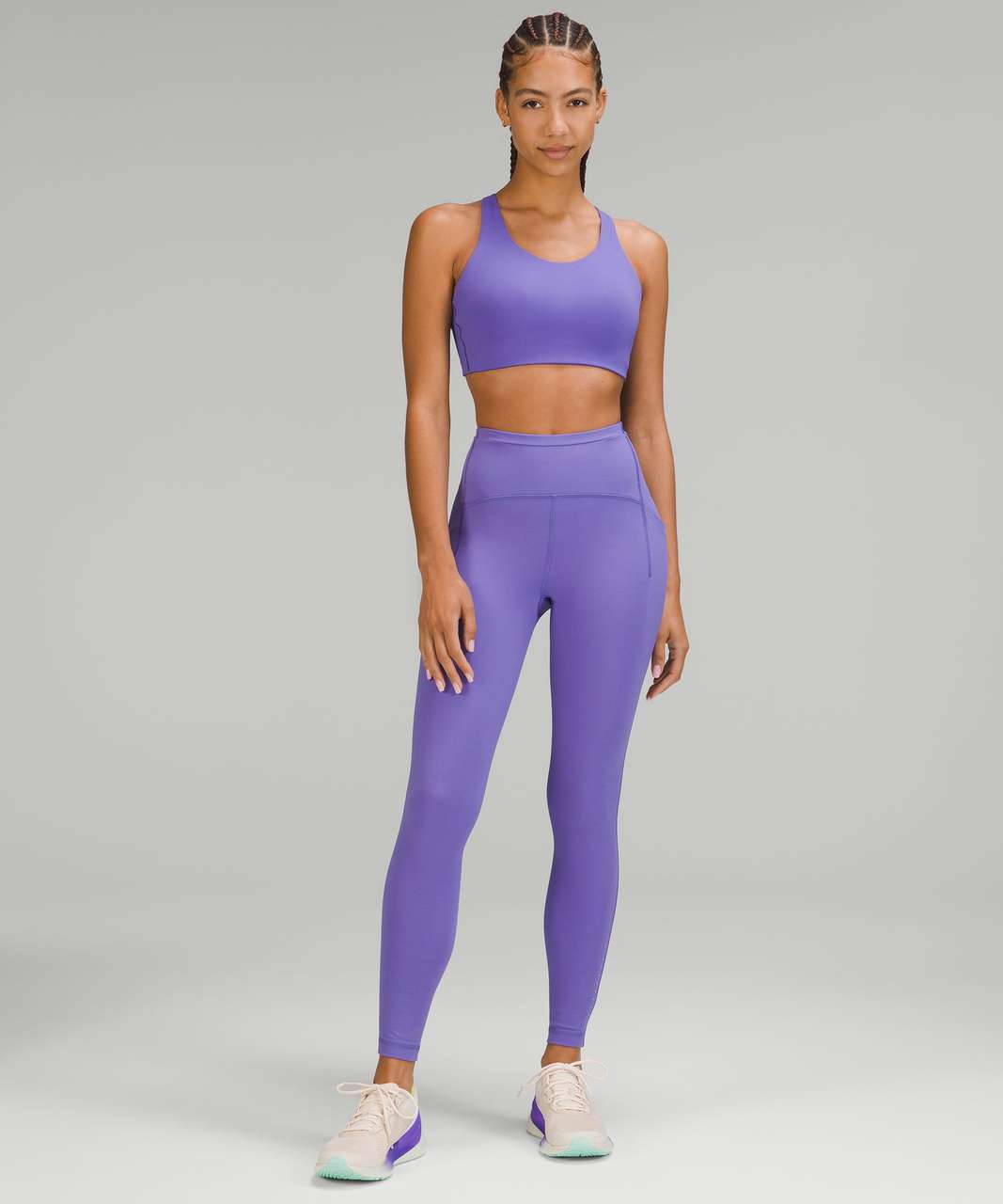 lululemon athletica Energy Bra High Support, B-ddd Cups in Purple