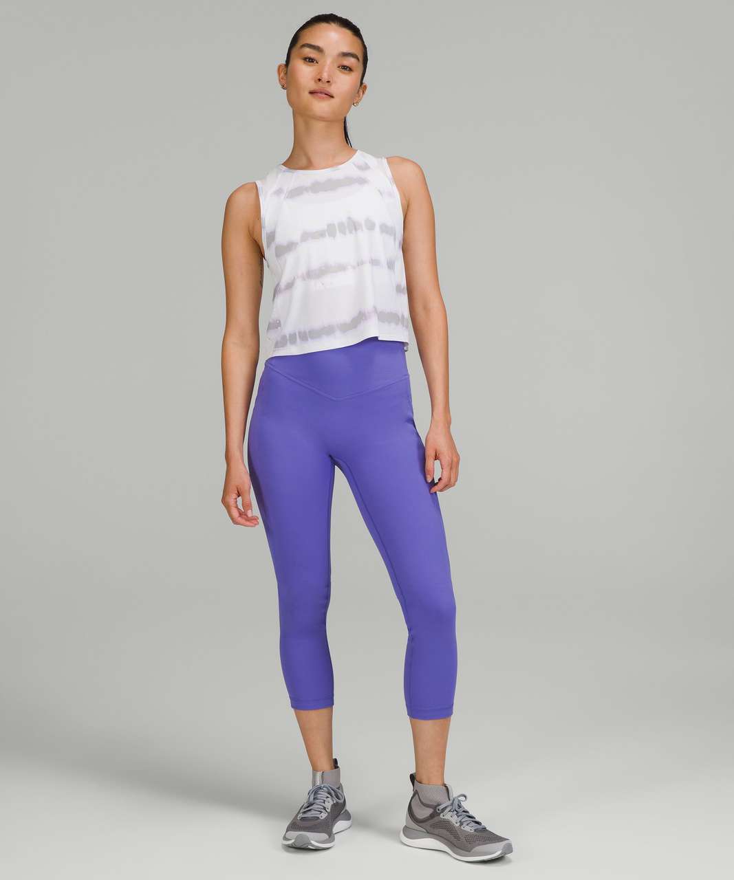 Lululemon Esker Cropped Tank *lululemon lab - Sable - lulu fanatics