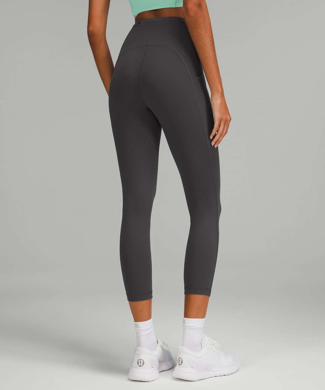 Lululemon Swift Speed High-Rise Crop 23" - Graphite Grey