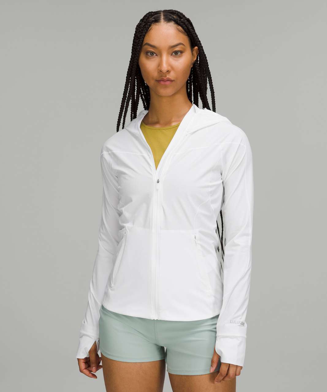 Lululemon Mist Over Windbreaker - White