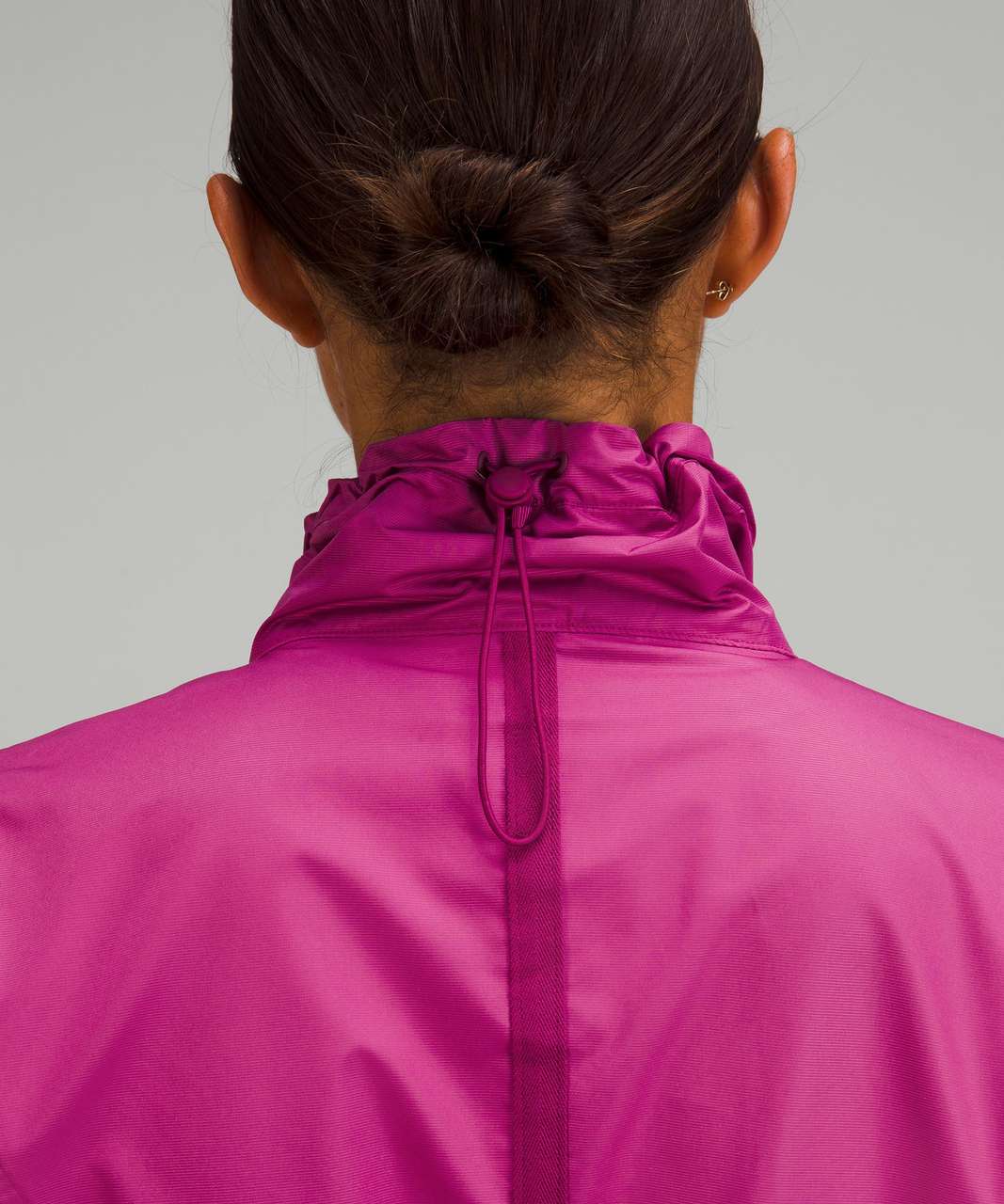 Lululemon Stride Jacket Size 8 In Violet Red Womens