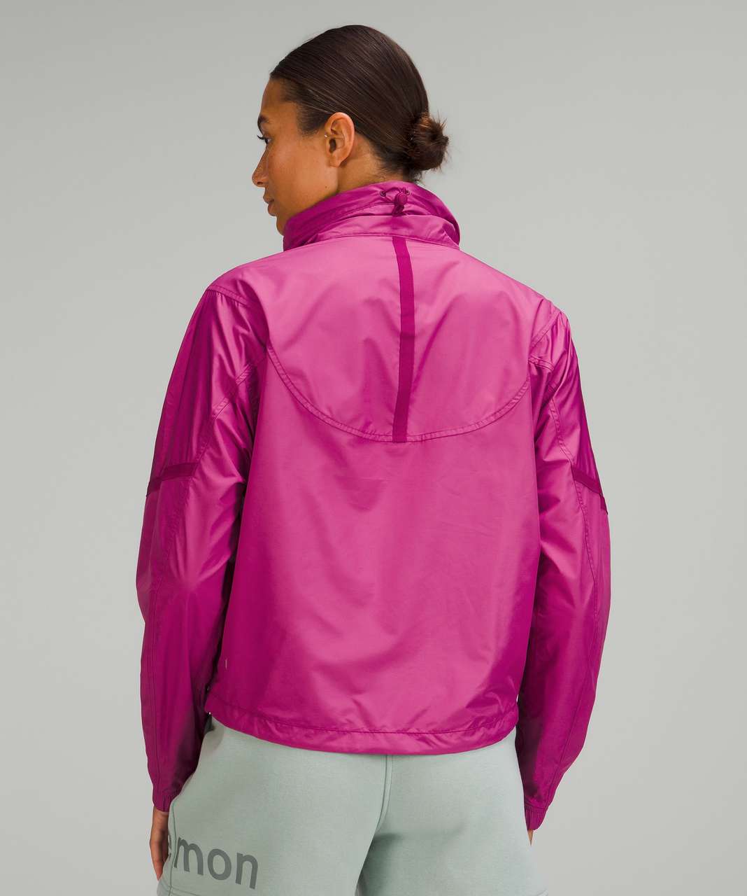 Lululemon Stride Jacket Size 8 In Violet Red Womens