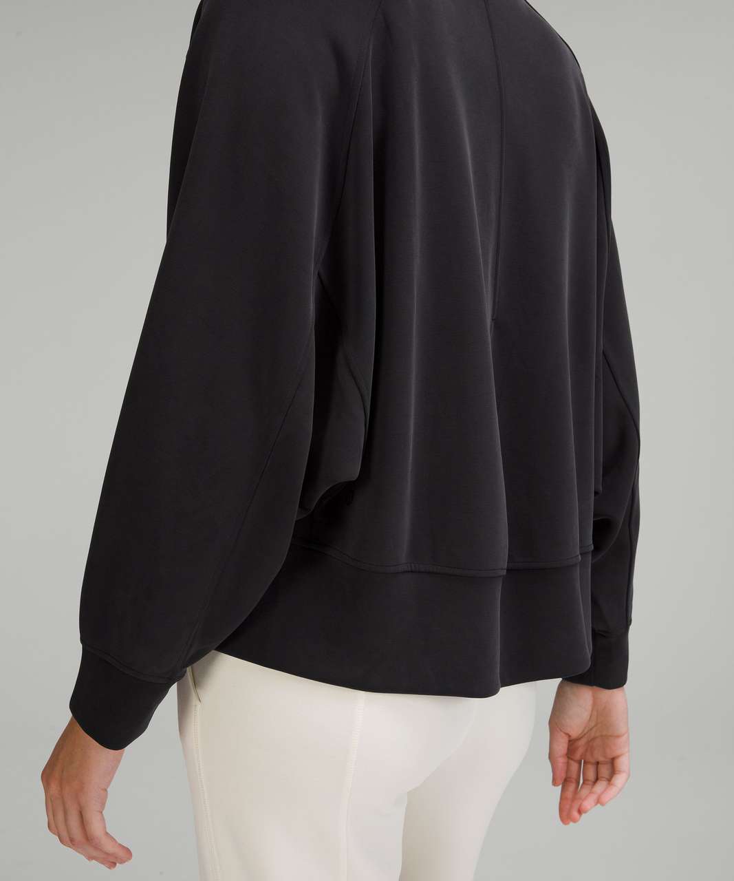 Lululemon Softstreme Dropped Sleeve Wrap - Black