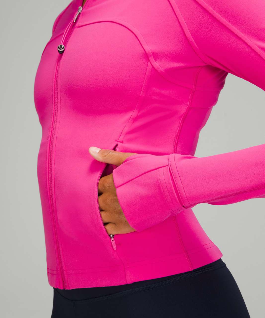 Lululemon Nulu Cropped Define Jacket - Sonic Pink - lulu fanatics