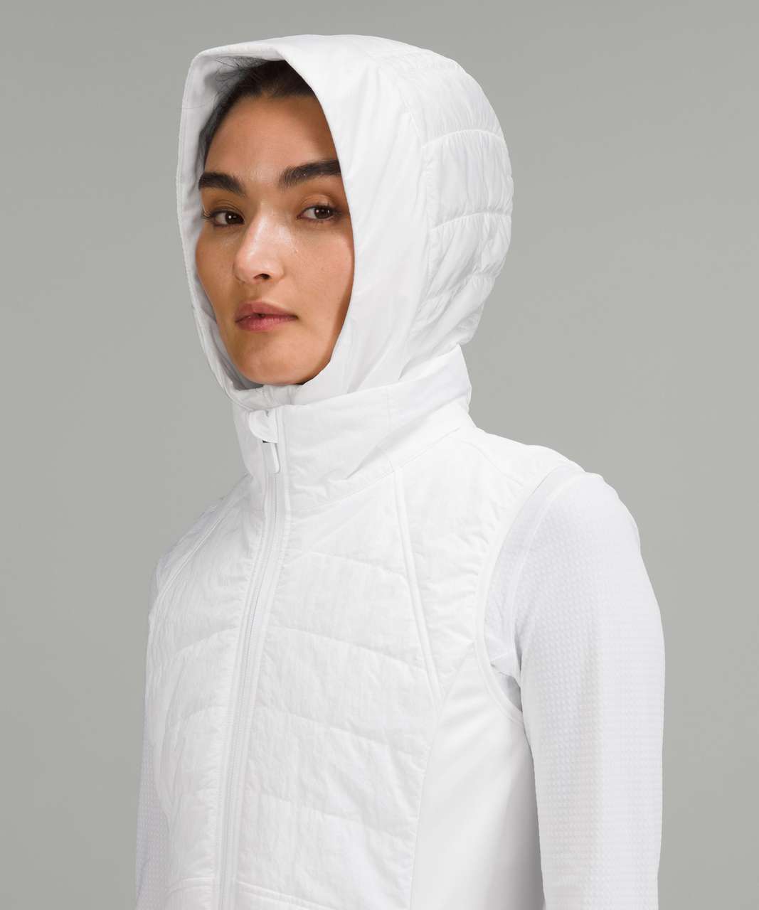 Lululemon Another Mile Vest - White - lulu fanatics