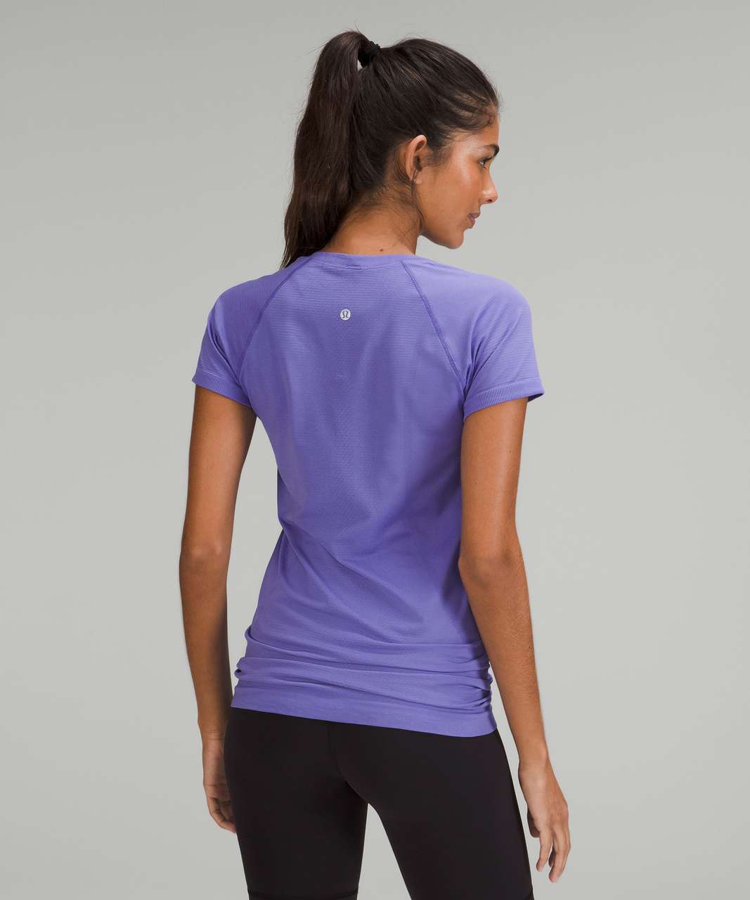 NEW Women Lululemon Swiftly Tech Short Sleeve 2.0 Charged Indigo Size  6-8-10