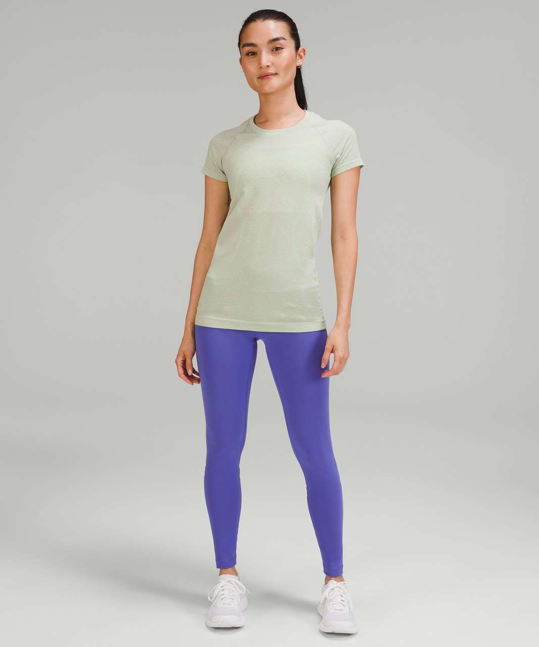 Lululemon Swiftly Tech Short Sleeve Top in Peach — UFO No More