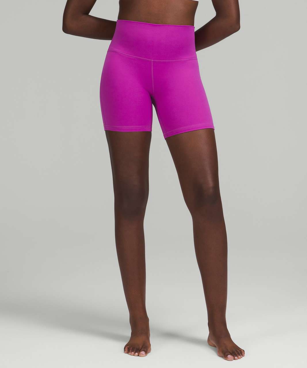 Lululemon Align High-Rise Short 6 - Vivid Plum - lulu fanatics