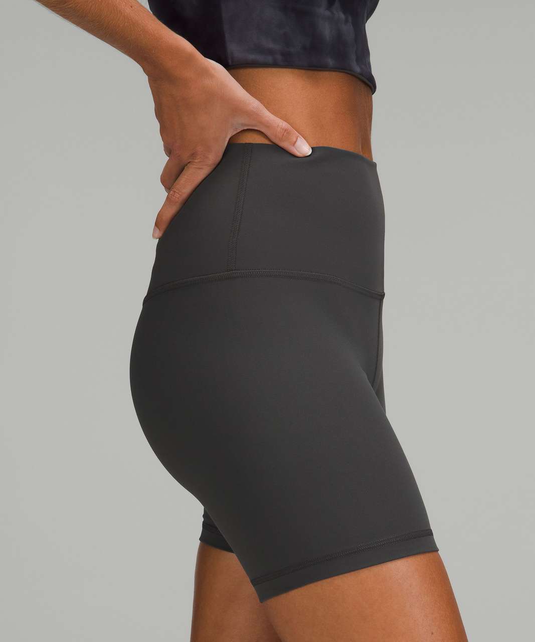 Lululemon Align High-Rise Short 6" - Graphite Grey