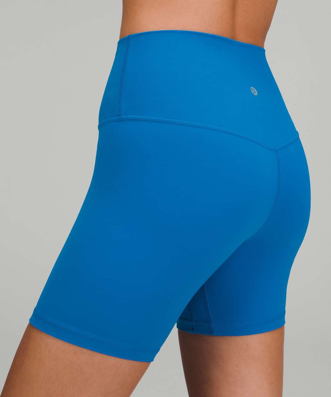 Lululemon Size 6 Align Short 8” NWT Water Drop Nulu Yoga Bike High Rise HR  Blue 