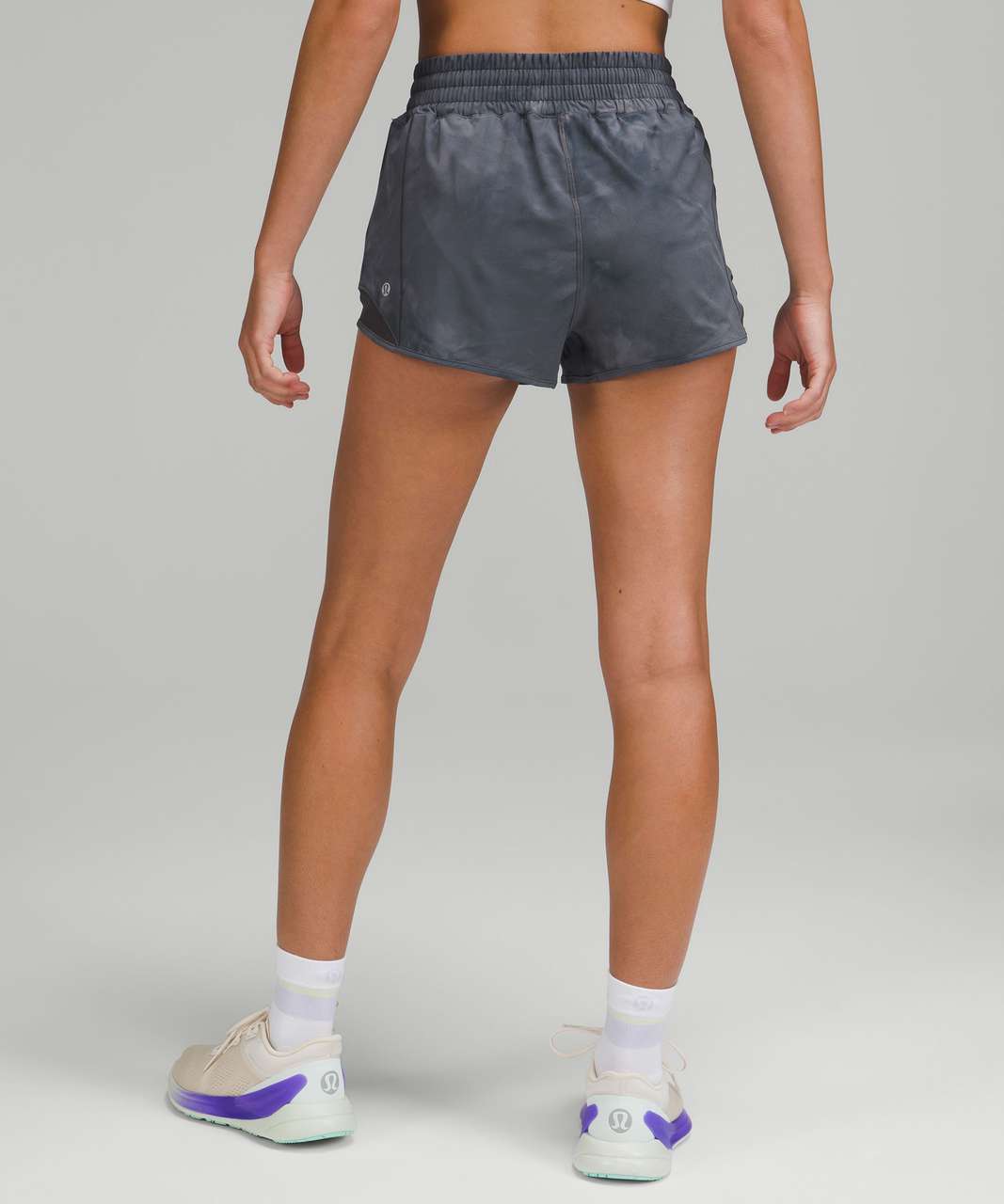 lululemon athletica Hotty Hot High-rise Lined Shorts 2.5 in Gray